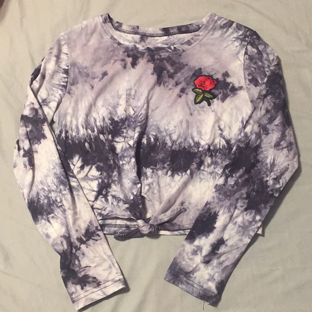 Tie-dye long sleeve